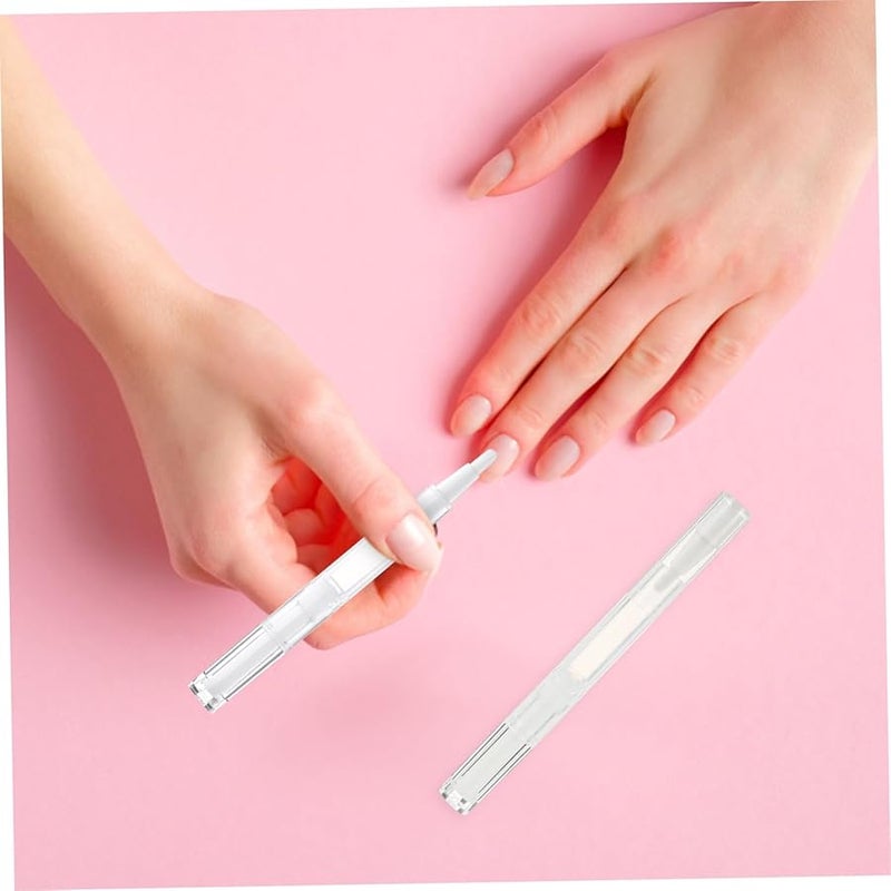 10 Pack 3ml Empty Nail Oil Pens With Brush Tip Rotary Cosmetic Tubes - Image 5